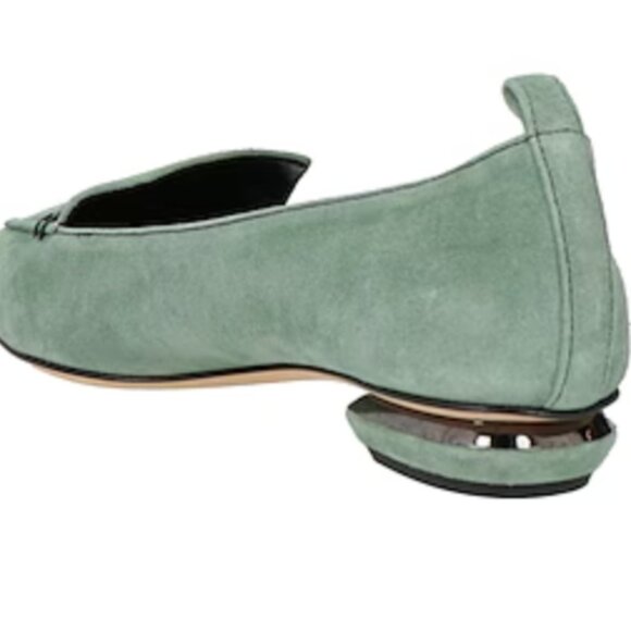 Nicholas Kirkwood Suede Beya Loafers in Luna - Picture 10 of 12